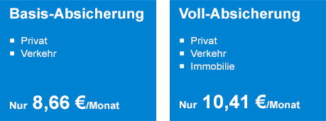 Basis- oder Voll-Absicherung