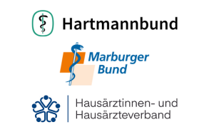 Deutscher Hausärzteverband, Hartmannbund und Marburger Bund empfehlen DocD’or. 